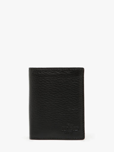 Wallet Leather Yves renard Black foulonne 23520