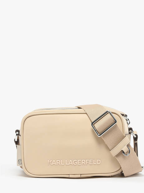 Shoulder Bag K Ikon Nylon Karl lagerfeld Beige k ikon A1W30127 other view 3