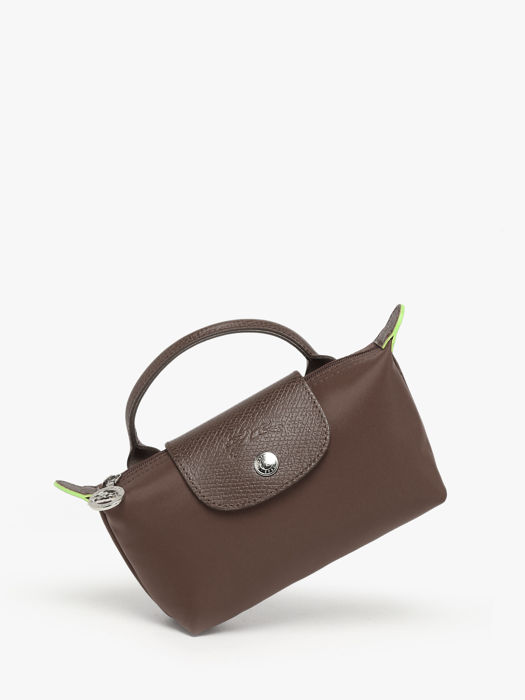 Longchamp Le pliage green Clutches Brown