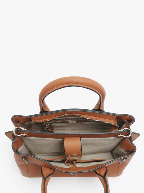 Satchel S Equestre Leather Etrier Beige equestre EEQT142S other view 3