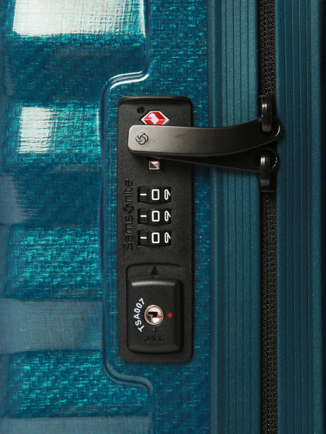 Hardside Luggage Lite-shock Samsonite Blue lite-shock 98V002 other view 1