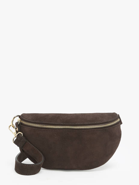 Belt Bag Milano Brown velvet VE19091B