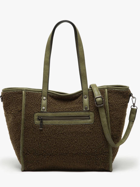 Sac Porté épaule Miniprix Vert fur 3922 vue secondaire 3