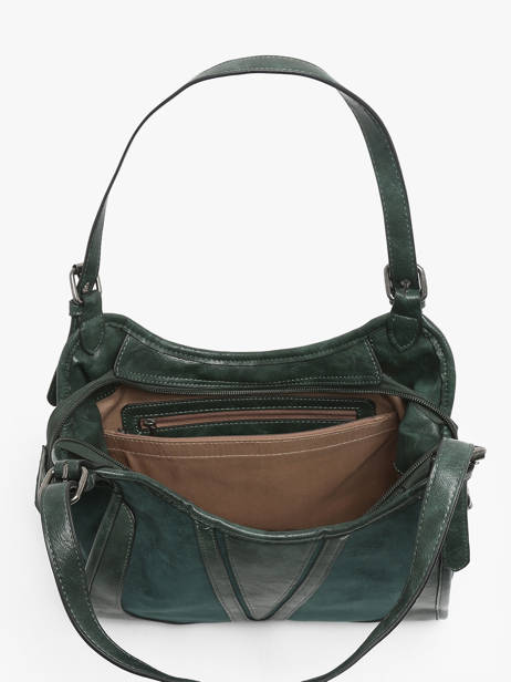 Sac Porté épaule Winter Velvet Miniprix Vert winter velvet 3661 vue secondaire 2