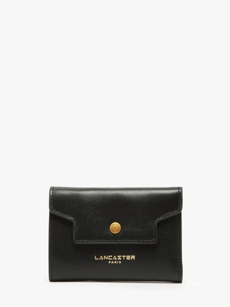 Wallet Leather Lancaster Black donna grace 60