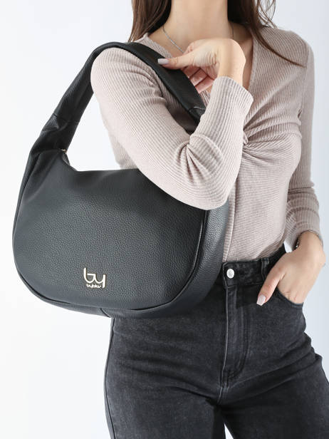 Shoulder Bag Duomo By byblos Black duomo BS66A02 other view 1