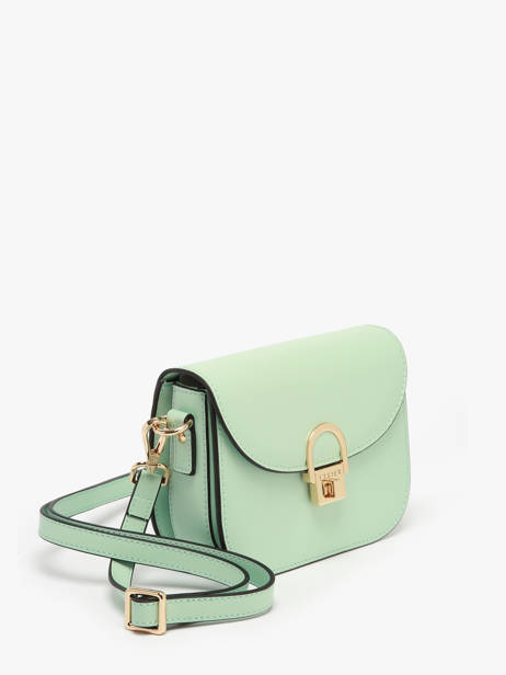 Shoulder Bag S Altair Leather Etrier Green altair EALA081S other view 2