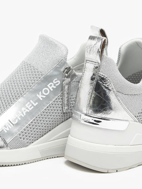 Sneakers Michael kors Silver women IFS3D040 other view 2