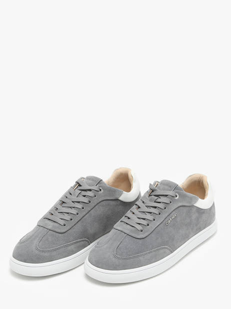 Sneakers En Cuir Calvin klein jeans Gris women 24360IW vue secondaire 1