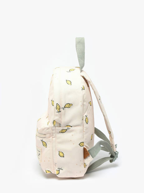 Mini Backpack Kidzroom Yellow secret garden 2480 other view 2