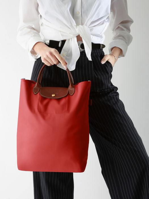 Longchamp Le pliage original Handbag Red