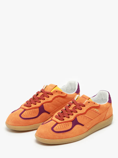 Sneakers En Cuir Alohas Orange women 10047106 vue secondaire 1