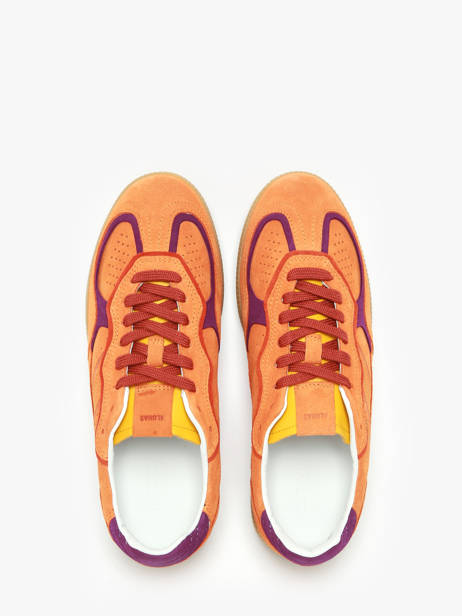 Sneakers En Cuir Alohas Orange women 10047106 vue secondaire 3