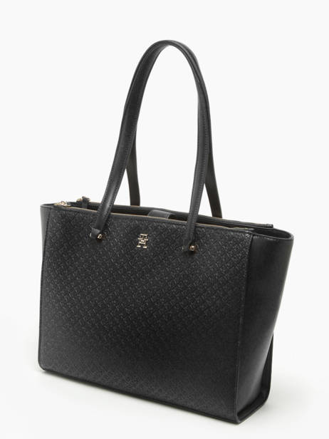 Sac Porté épaule Th Eternity Polyurethane Tommy hilfiger Noir th eternity AW16948 vue secondaire 1