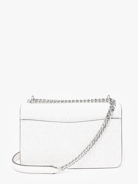 Sac BandouliÃ¨re Claire Michael kors Blanc claire R5SC7L3V vue secondaire 4