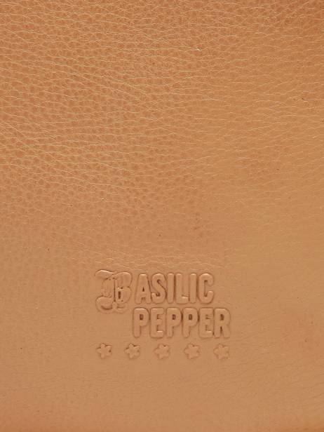 Shoulder Bag Cow Leather Basilic pepper Brown cow BCOW75 other view 6