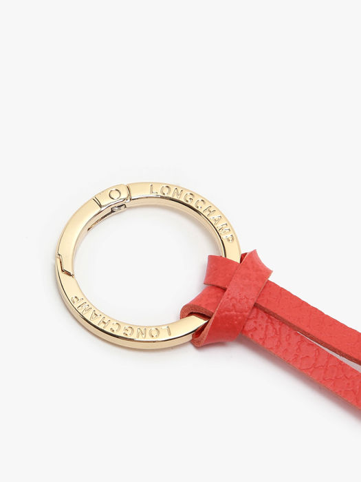 Longchamp Porte-clés grigri fleurs Key rings Red