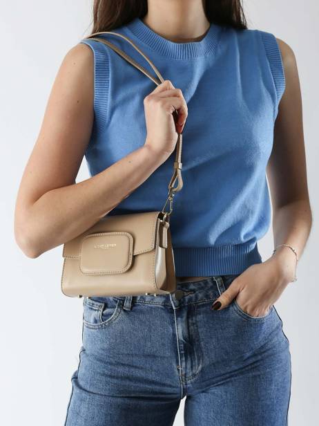 Crossbody Bag Paris Pad Leather Lancaster Beige paris pad 59 other view 1