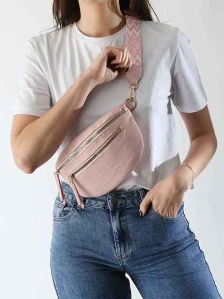 Sac Banane Gallantry Rose sangle 1 vue secondaire 1