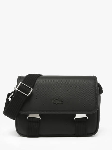 Crossbody Bag Lacoste Black men's classic NH4858HC