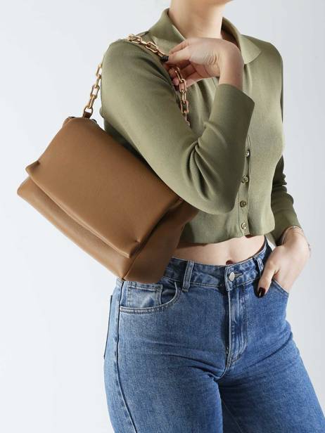 Shoulder Bag Plum Torrow Beige plum TPLU01 other view 1