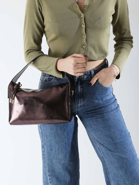 Shoulder Bag Moon Torrow Brown moon TMOO01 other view 1