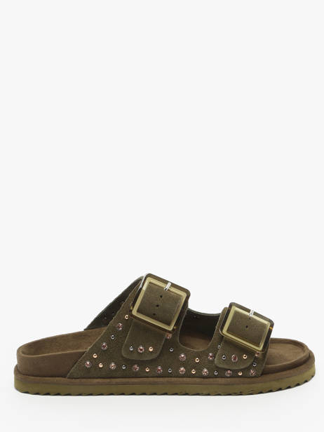 Slippers Fusbett Colors of california Green women HCBIOW05