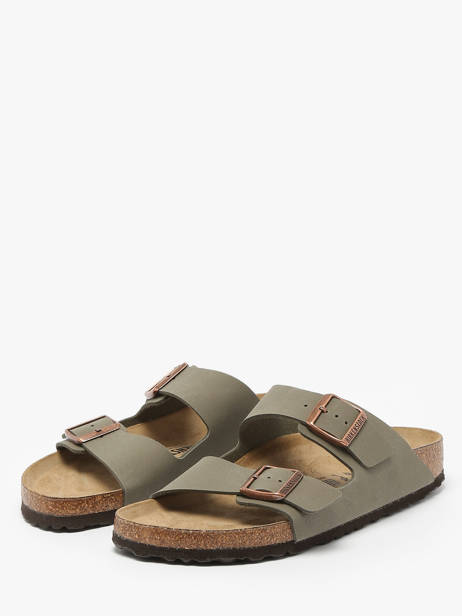 Slippers Arizona Birkenstock Gray men 151213 other view 1