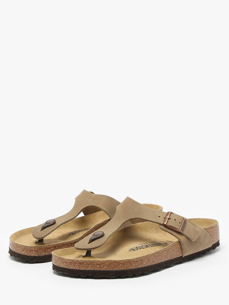 Flip Flops Gizeh Birkenstock Beige men 943811 other view 1