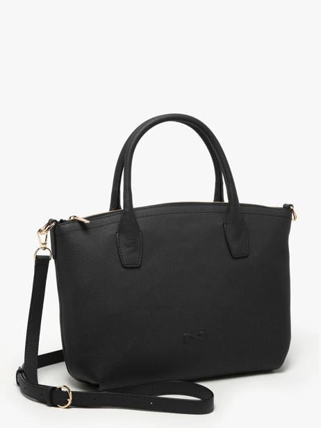 Sac à Main Tiny Cuir Nathan baume Noir victoria 88 vue secondaire 2