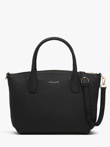 Sac à Main Tiny Cuir Nathan baume Noir victoria 88 vue secondaire 4