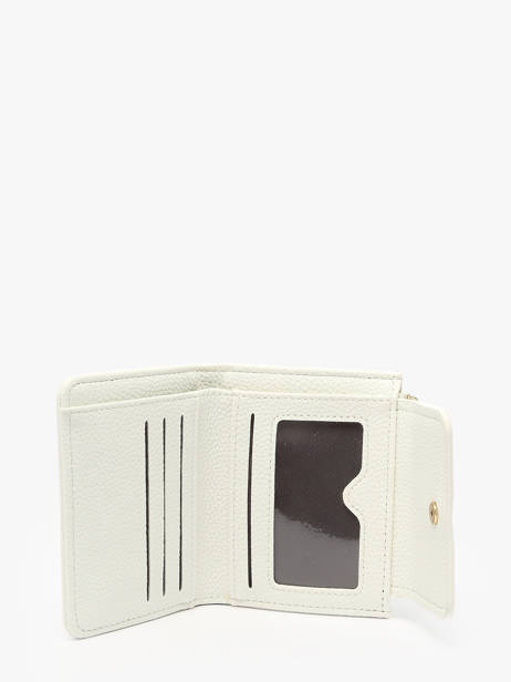 Coin Purse With Card Holder Miniprix White grained 78COK865 other view 1