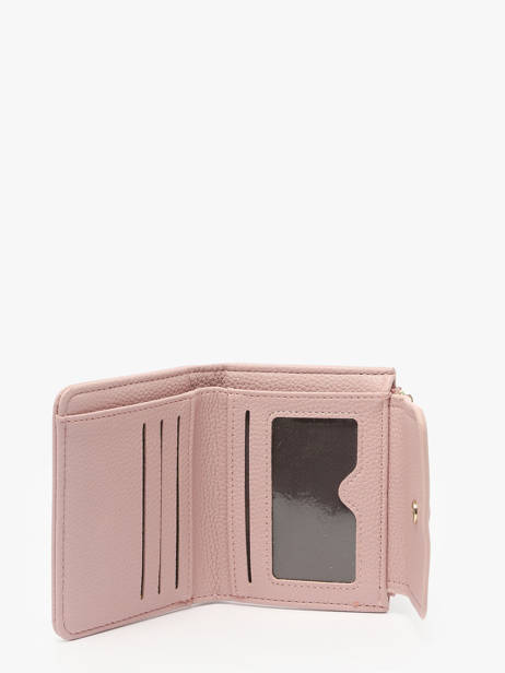 Porte-monnaie Porte-cartes Miniprix Rose grained 78COK865 vue secondaire 1