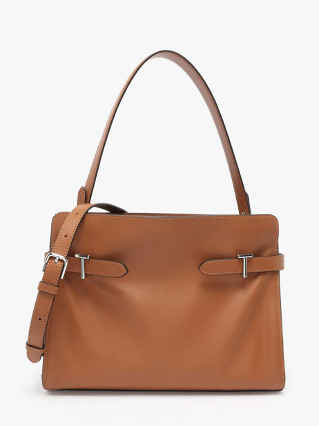 Shoulder Bag Emie Leather Le tanneur Brown emie TEMI1670