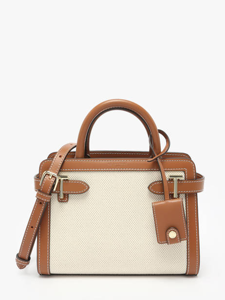 Satchel Emily Leather Le tanneur Beige emily TEMI16B1