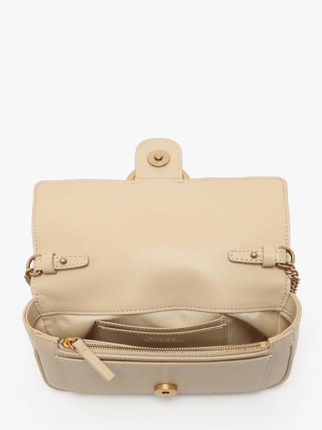 Shoulder Bag Love Bag Icon Leather Pinko Beige love bag icon A0F1 other view 3