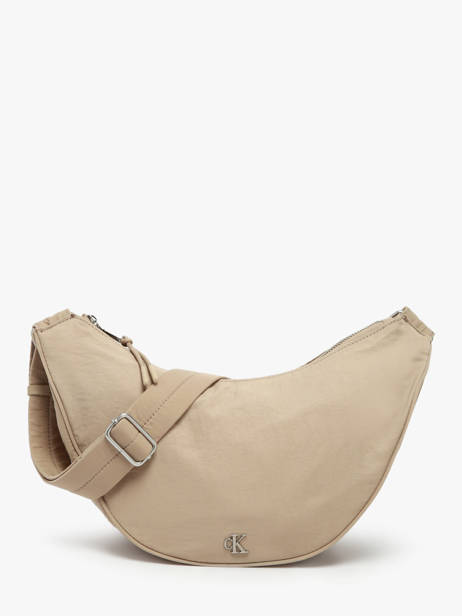Shoulder Bag Luna Nylon Calvin klein jeans Brown luna 4K3095G