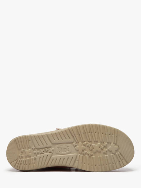 Moccasins Wally Braided Hey dude Red men 40003 other view 4
