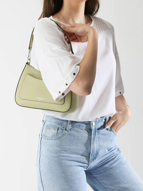 Leather Danni 26 Shoulder Bag Lauren ralph lauren Green danni 31883768 other view 1