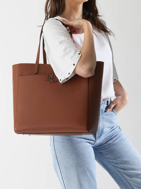 Shoulder Bag Cameryn Leather Lauren ralph lauren Brown cameryn 31960183 other view 1