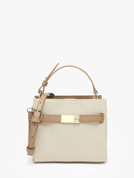 Sac BandouliÃ¨re Th Heritage Polyester Tommy hilfiger Beige th heritage AW17406