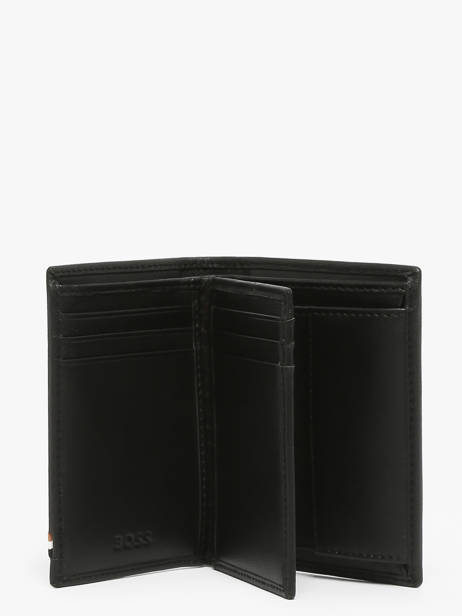 Wallet With Coin Purse Leather Hugo boss Black iconic HLG421A other view 1