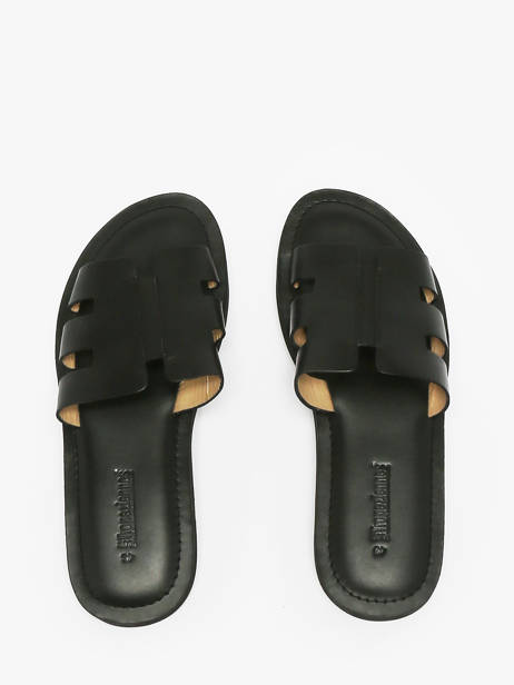 Slippers Emia In Leather Les tropeziennes Black men EMIA other view 3