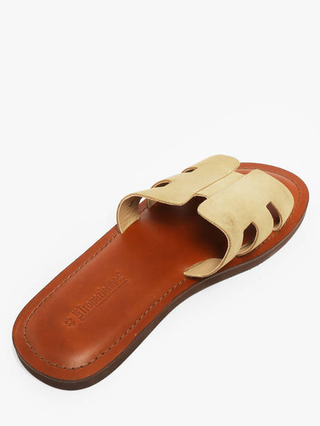 Slippers Emia Suede In Leather Les tropeziennes Beige men EMIASUED other view 2