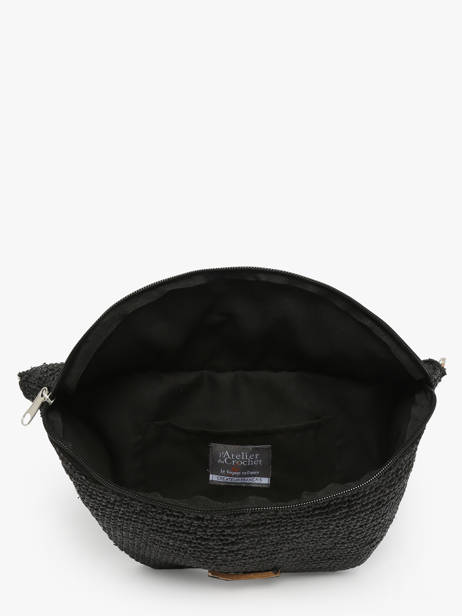 Belt Bag Le voyage en panier Black l'atelier du crochet AM777 other view 3