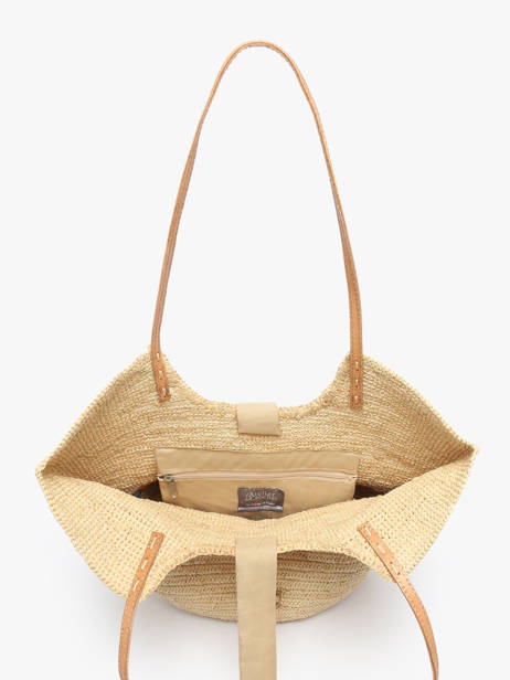 Shoulder Bag L'atelier Du Crochet Raphia Le voyage en panier Beige l'atelier du crochet AM804 other view 3