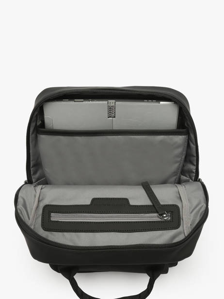 1 Compartment Backpack Bergen Small Kapten and son Black backpack S other view 3