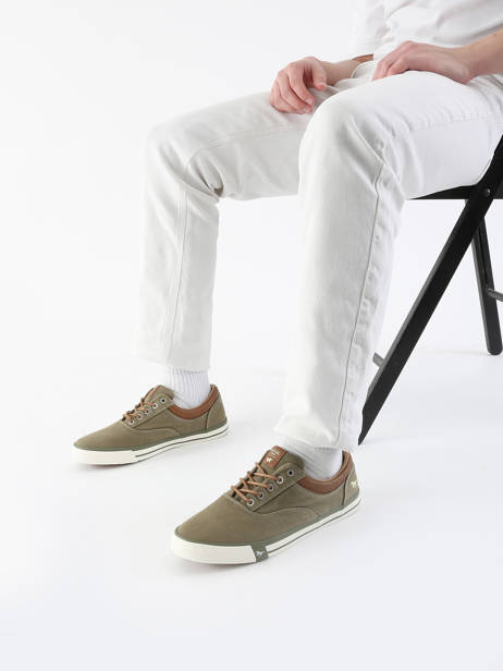 Sneakers Mustang Green men 4072315 other view 1