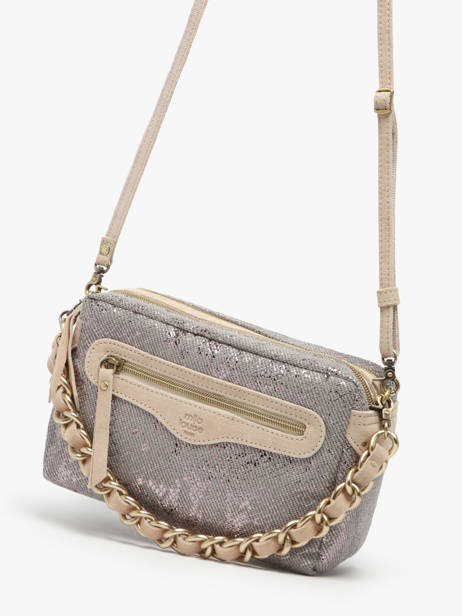 Shoulder Bag Vi Mila louise Silver vi 23673AVI other view 2