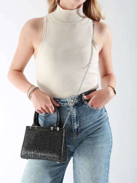 Evening Bag Miniprix Black strass XS95008 other view 1